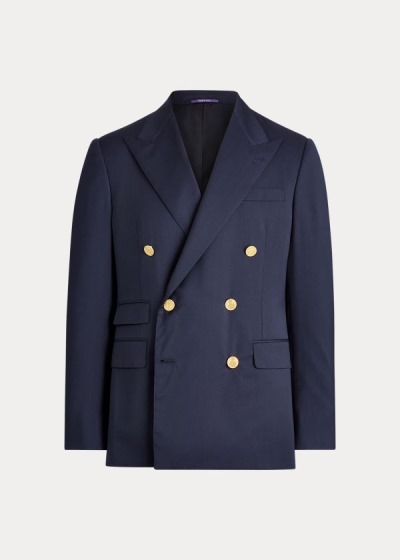 Men's Ralph Lauren Gregory Wool Serge Blazers | 830947ZXH